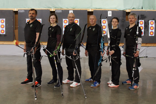 Recurve-Mannschaft des BSV Ulm bei der Relegation zur Landesoberliga Süd