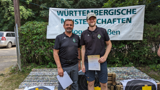 Teilnehmer des BSV Ulm an den landesmeisterschaften Feld (Sonntag)