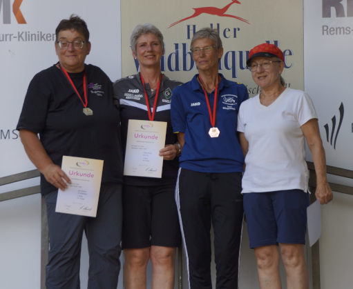 Sieger der Masters Damen mit Gisela vom BSV Ulm