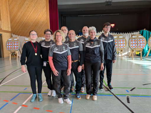 Die Teilnehmer des BSV Ulm bei den Bezirksmeisterschaften