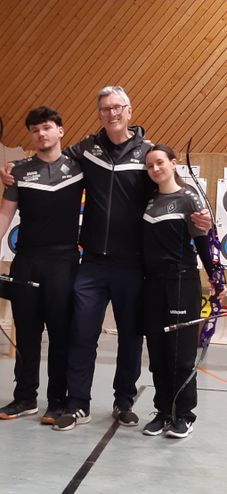 Jan, Achim und Lotta bei den Bezirksmeisterschaften