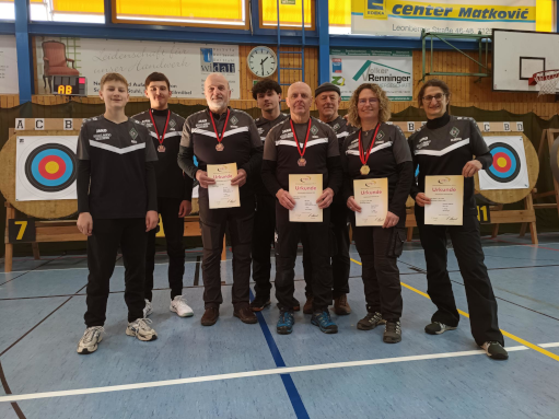 Teilnehmer des BSV Ulm an der LM Halle 2026 in Ditzingen